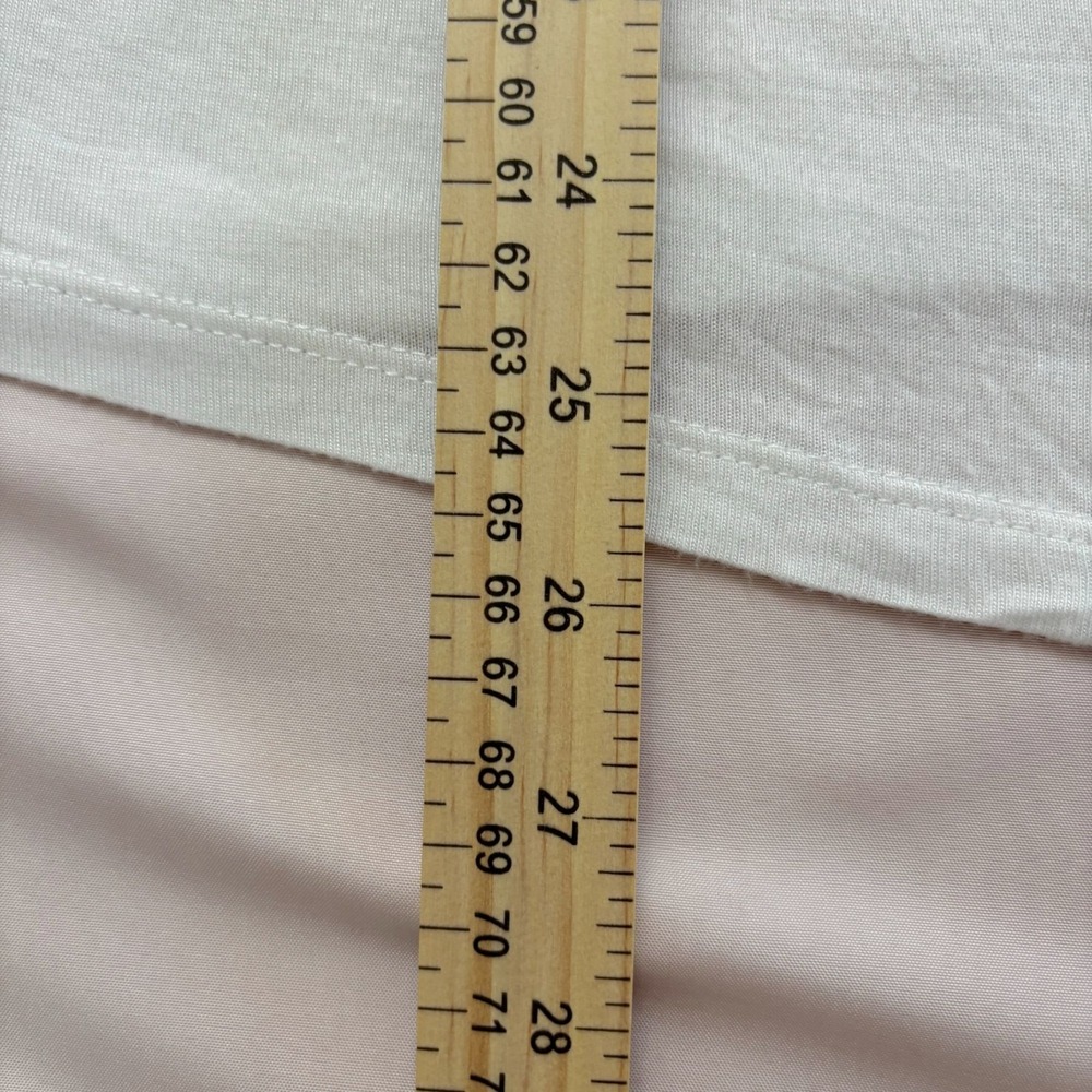 Lascana Bohemian Romantic‎ Minimalist Cream Crochet Lace Trim V-Neck Tank 12/14 - Picture 4 of 9